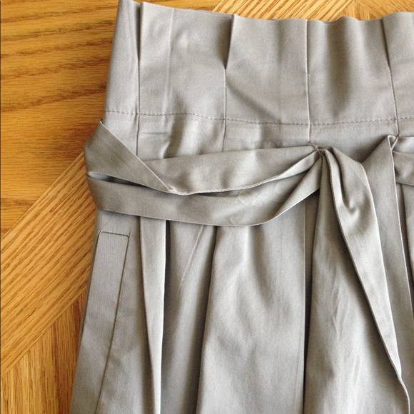 Paperbag High Waist Skirt - Picture 3 of 5